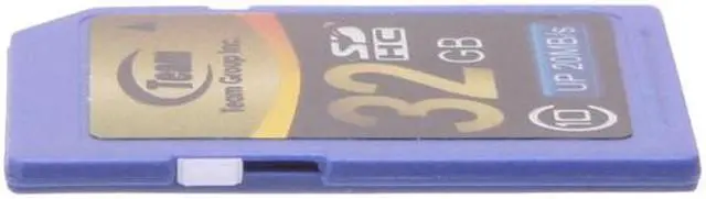 Main image of Team 32GB Secure Digital High-Capacity (SDHC) Flash Card Model TG032G0SD28X