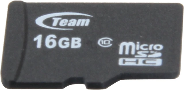 Alt view image 4 of 5 - Team 16GB microSDHC Flash Card (Card Only) Model TG016G0MC28X