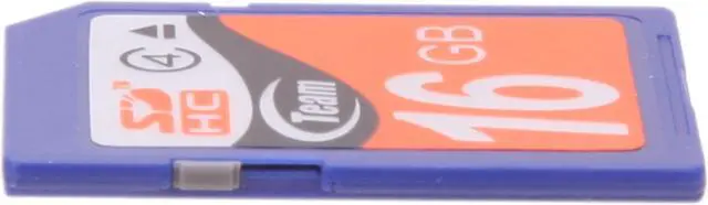 Alt view image 2 of 4 - Team 16GB Secure Digital High-Capacity (SDHC) Flash Card Model TG016G0SD24X