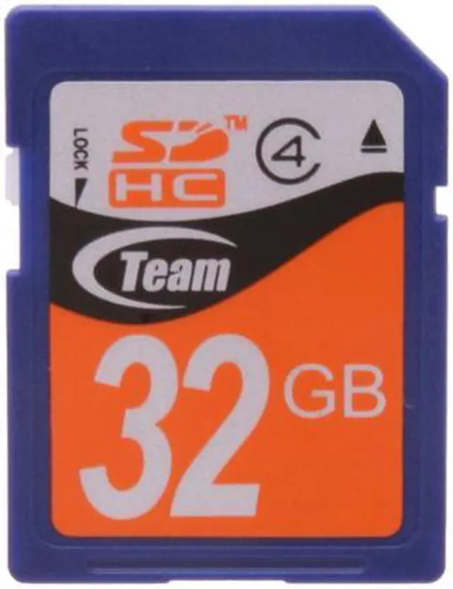 Main image of Team 32GB Secure Digital High-Capacity (SDHC) Flash Card Model TG032G0SD24X
