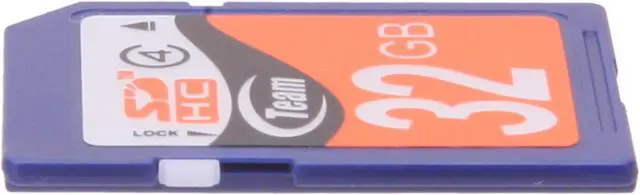Alt view image 2 of 4 - Team 32GB Secure Digital High-Capacity (SDHC) Flash Card Model TG032G0SD24X
