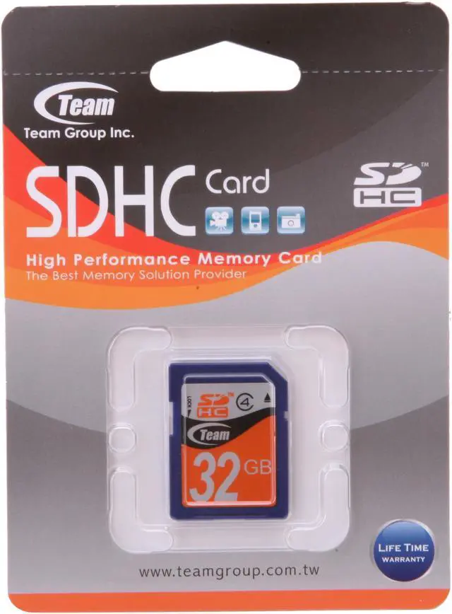 Alt view image 4 of 4 - Team 32GB Secure Digital High-Capacity (SDHC) Flash Card Model TG032G0SD24X