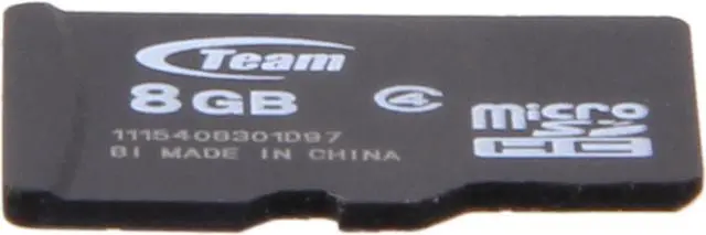 Alt view image 2 of 4 - Team 8GB microSDHC Flash Card (Card Only) Model TG008G0MC24X