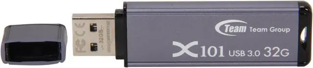 Alt view image 2 of 4 - Team X101 32GB USB 3.0 Flash Drive TG032GX101L3