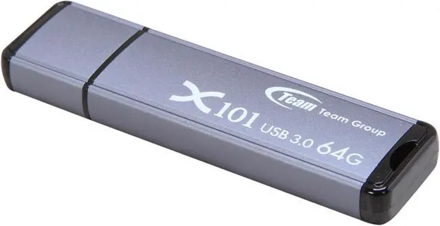 Main image of Team X101 64GB USB 3.0 Flash Drive (Blue) TG064GX101LX