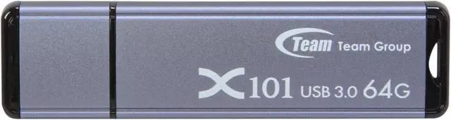Alt view image 2 of 5 - Team X101 64GB USB 3.0 Flash Drive (Blue) TG064GX101LX