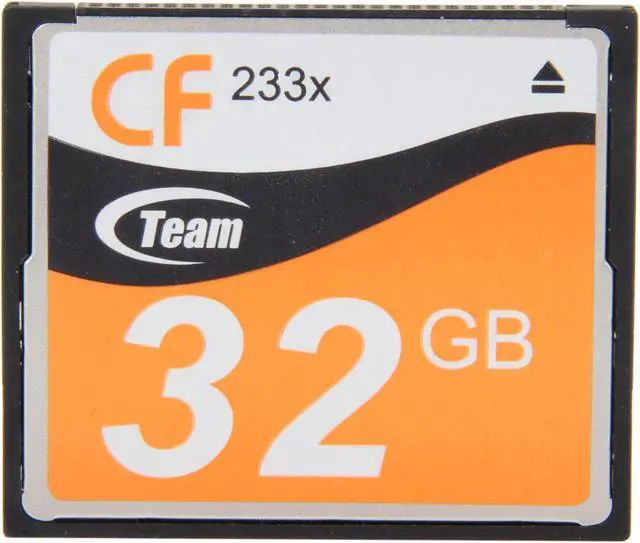 Alt view image 2 of 5 - Team 32GB Compact Flash (CF) Flash Card Model TG00BG2NCFJX