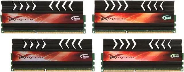 Main image of Team 16GB (4 x 4GB) DDR3 2400 (PC3 19200) Desktop Memory Model TXD316G2400HC11QC-L