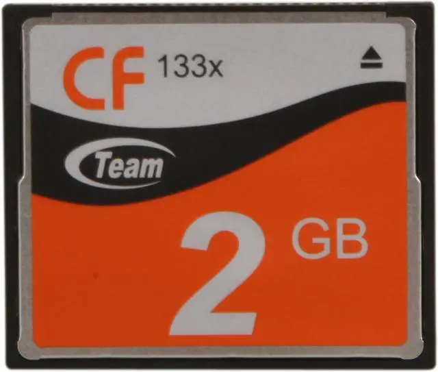 Alt view image 2 of 5 - Team 2GB Compact Flash (CF) Flash Card Model TG002G2NCFFX