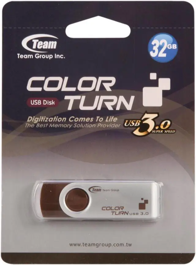 Main image of Team Color Turn 32GB USB 3.0 Flash Drive TG032GE902C3