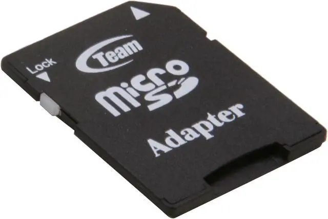 Alt view image 3 of 5 - Team 32GB microSDHC Flash Card with Adapter Model TG032G0MC26A