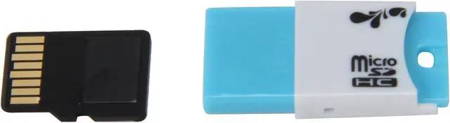 Alt view image 2 of 4 - Team 32GB microSDHC Flash Card w/ USB2.0 Micro SD Card Reader TR11A1 Model TG032G0MC24C