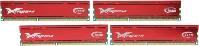 Main image of Team Vulcan 16GB (4 x 4GB) DDR3 2400 (PC3 19200) Desktop Memory Model TXD316G2400HC10TQC-V