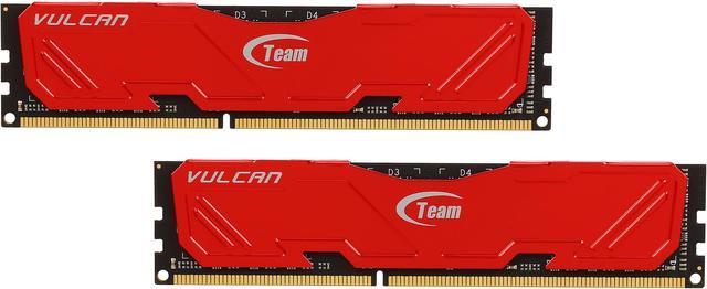 Team Vulcan 16GB (2 x 8GB) DDR3 1600 (PC3 12800) Desktop Memory