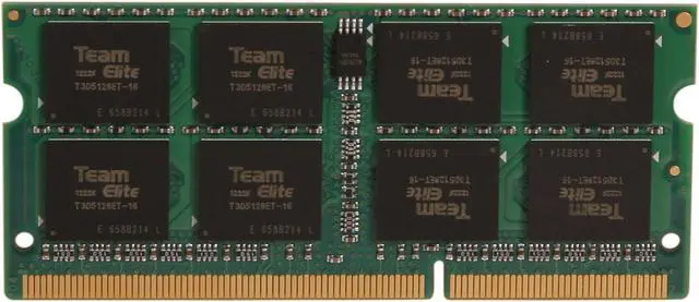 Alt view image 2 of 3 - Team 8GB 204-Pin DDR3 SO-DIMM DDR3 1600 Laptop Memory Model TSD38192M1600C11-E