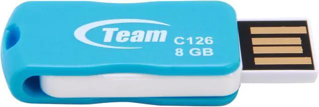 Alt view image 4 of 6 - Team C126 8GB Flash Drive TC1268GL01