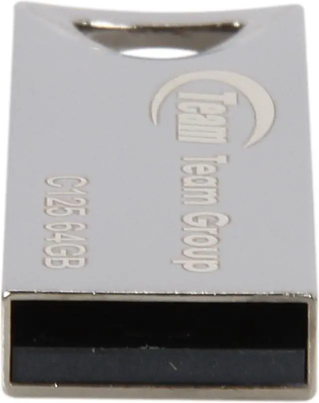 Alt view image 3 of 6 - Team C125 64GB USB 2.0 Flash Drive TC12564GB01