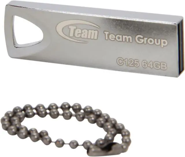 Alt view image 5 of 6 - Team C125 64GB USB 2.0 Flash Drive TC12564GB01