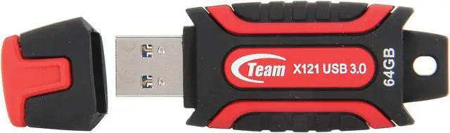 Alt view image 2 of 5 - Team X Series 64GB Flash Drive TX12164GR01