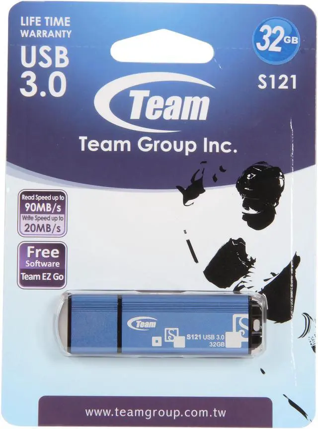 Alt view image 5 of 5 - Team S Series 32GB Flash Drive TS12132GL01