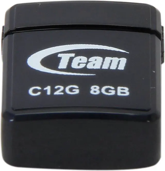 Alt view image 2 of 6 - Team C12G 8GB USB 2.0 Flash Drive TC12G8GB01