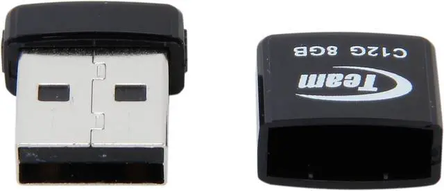 Alt view image 4 of 6 - Team C12G 8GB USB 2.0 Flash Drive TC12G8GB01