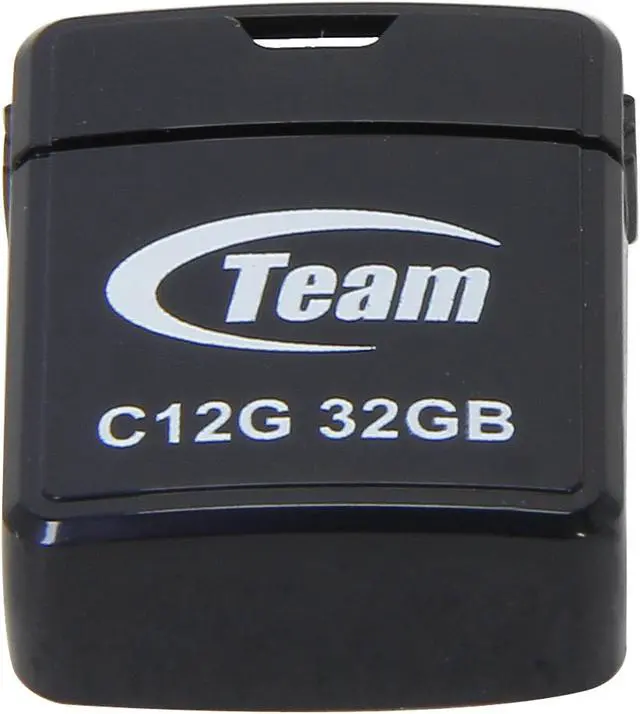 Alt view image 2 of 6 - Team C12G 32GB USB 2.0 Flash Drive TC12G32GB01