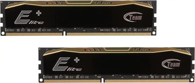 Main image of Team Elite Plus 8GB (2 x 4GB) DDR3 1600 (PC3 12800) Desktop Memory Model TPD38G1600C11DC01