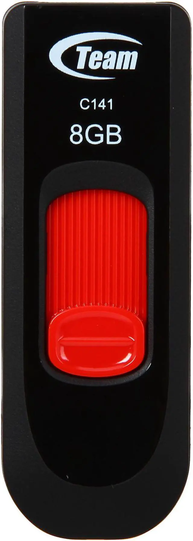 Alt view image 2 of 5 - Team C141 8GB USB Flash Drive TC1418GR01