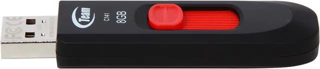 Alt view image 3 of 5 - Team C141 8GB USB Flash Drive TC1418GR01