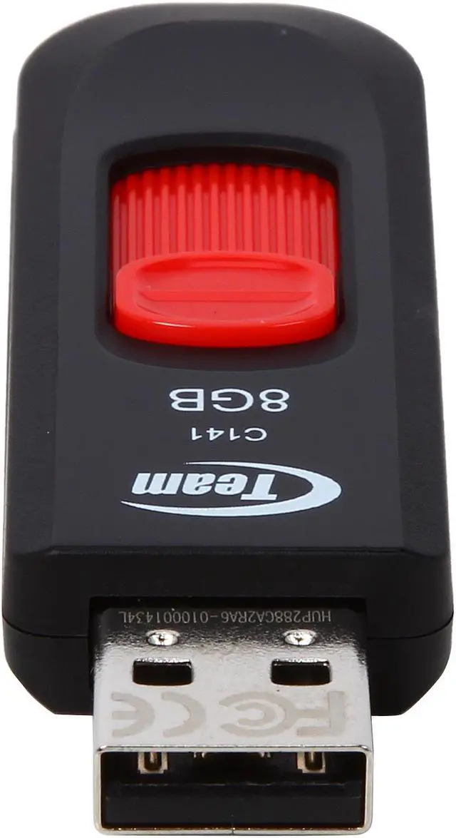 Alt view image 4 of 5 - Team C141 8GB USB Flash Drive TC1418GR01
