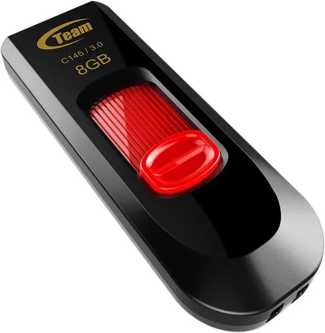 Alt view image 2 of 3 - Team C145 8GB USB Flash Drive TC14538GR01