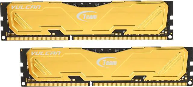 Main image of Team Vulcan 16GB (2 x 8GB) DDR3 1600 (PC3 12800) Desktop Memory Model TLYED316G1600HC9DC01