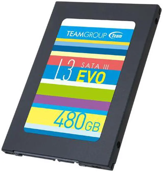 Alt view image 2 of 3 - Team Group L3 EVO 2.5" 480GB SATA III TLC Internal Solid State Drive (SSD) T253LE480GTC101