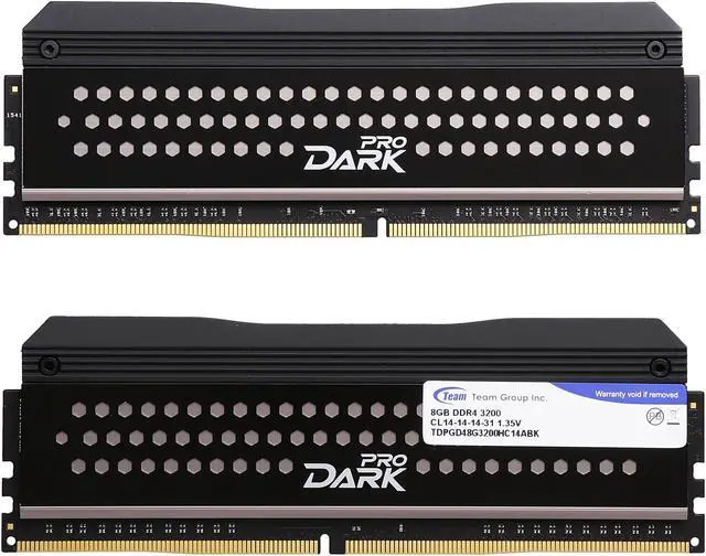 Team T-Force DARK Pro 16GB DDR4 3200 Desktop Memory - Newegg.com