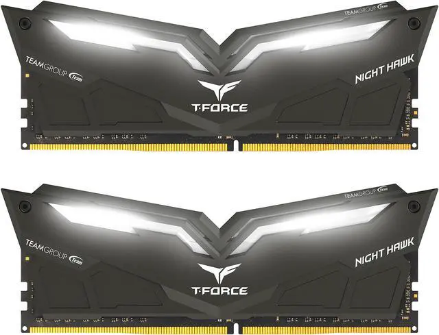 Main image of Team T-Force Night Hawk 16GB (2 x 8GB) DDR4 3000 (PC4 24000) Memory (Desktop Memory) Model THWD416G3000HC16CDC01