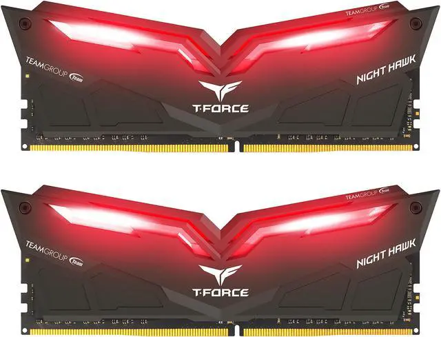 NIGHT HAWK RGB DDR4 DESKTOP MEMORY Gen1 BLACK 32GB(2x16GB