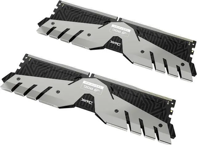 Alt view image 2 of 3 - Team T-Force Dark ROG 16GB (2 x 8GB) DDR4 3000 (PC4 24000) Desktop Memory Model TDRGD416G3000HC16CDC