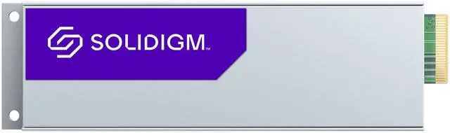 Alt view image 2 of 2 - Solidigm Solid State Drive D7-P5520 Series (3.84TB, EDSFF S 9.5mm PCIe 4.0 x4, 3D4, TLC) Generic Opal Single Pack Data Center / Server / Internal SSD (SSDPFUKX038T1OZ)