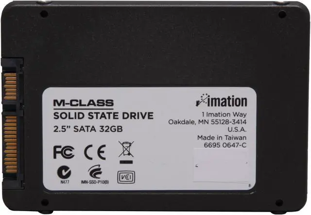 Alt view image 5 of 6 - Imation M-Class 2.5" 32GB SATA II MLC Internal Solid State Drive (SSD) 27509