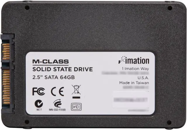 Alt view image 4 of 6 - Imation M-Class 2.5" 64GB SATA II MLC Internal Solid State Drive (SSD) 27510