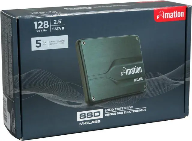 Main image of Imation M-Class 2.5" 128GB SATA II MLC Internal Solid State Drive (SSD) 27511
