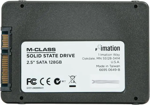 Alt view image 5 of 6 - Imation M-Class 2.5" 128GB SATA II MLC Internal Solid State Drive (SSD) 27511