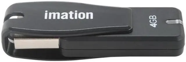 Alt view image 2 of 6 - Imation Swivel 4GB USB 2.0 Swivel Flash Drive 18385