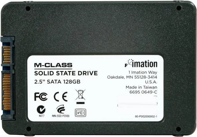 Alt view image 6 of 9 - Imation M-Class 27516 2.5" 128GB SATA II MLC Internal Solid State Drive (SSD) with Upgrade Kit