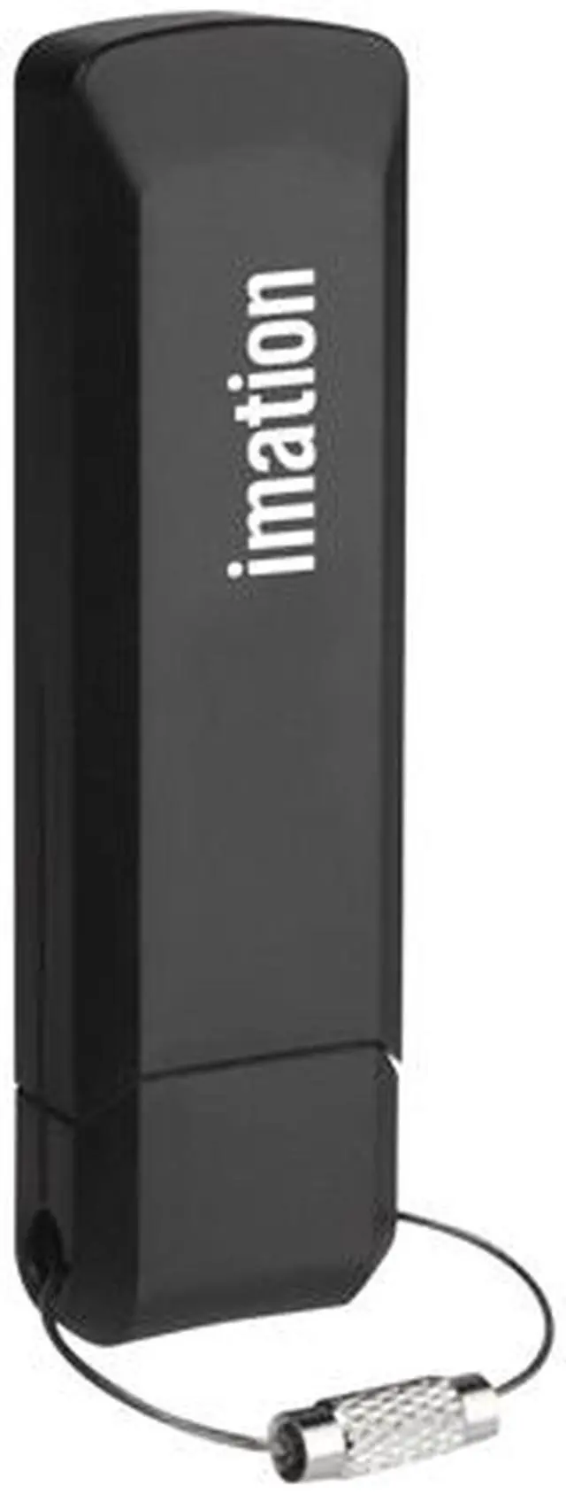 Alt view image 2 of 3 - Imation Defender F100 1GB USB 2.0 Flash Drive Hardware-based encryption 27799
