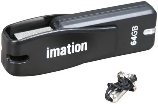 Alt view image 4 of 5 - Imation Swivel 64GB USB 2.0 Flash Drive 27794