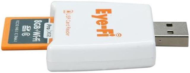Alt view image 3 of 9 - Eye-Fi Pro X2 8GB Secure Digital High-Capacity (SDHC) Wi-Fi Flash Card Model EYEFI8PC