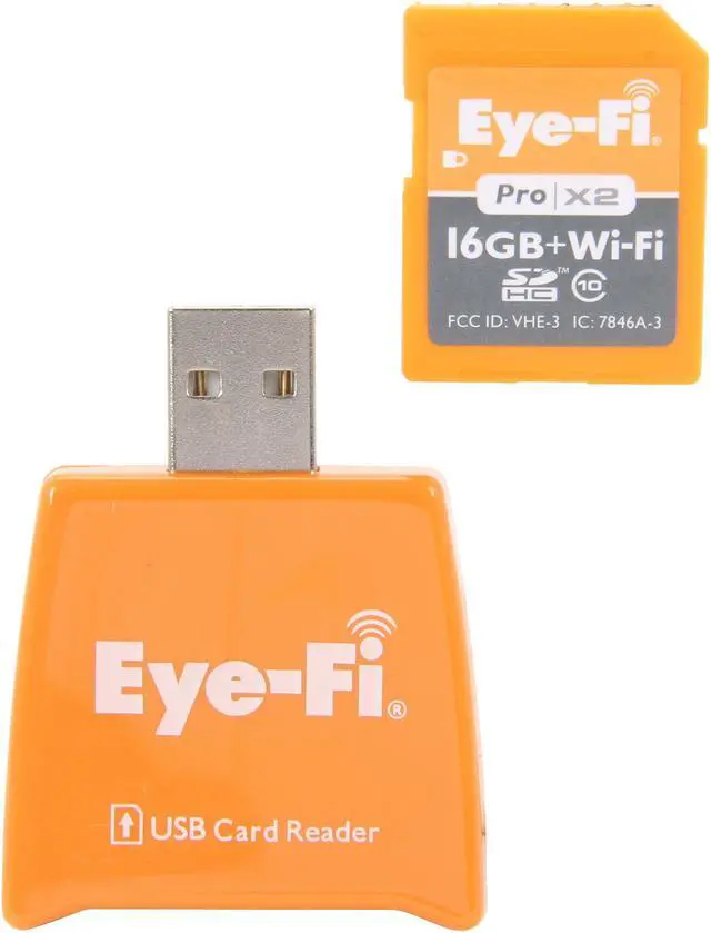 Alt view image 2 of 4 - Eye-Fi Pro X2 16GB Wireless Flash Memory Wireless Flash Memory Card Model EYE-FI-16PC-FF