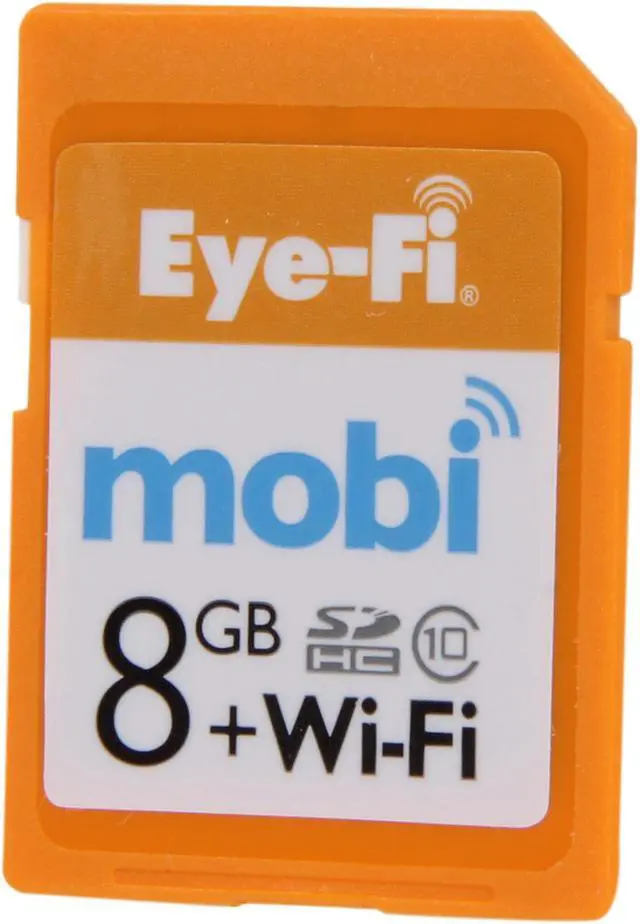Alt view image 2 of 5 - Eye-fi Mobi 8GB Wireless SDHC Card